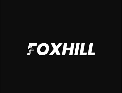 Foxhill brand identity branding design graphic design logo vector