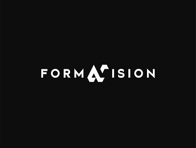 Forma Vision brand identity branding design graphic design logo vector