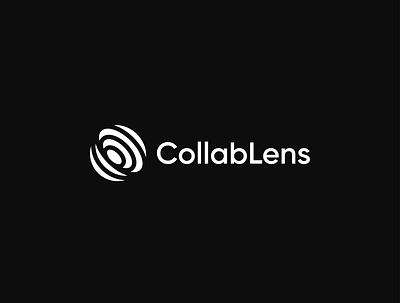 CollabLens brand identity branding design graphic design logo vector