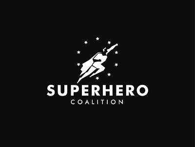 Superhero Coalition brand identity branding design graphic design logo vector