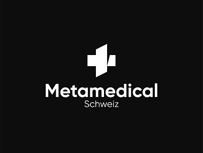 Metamedical Schweiz brand identity branding design graphic design logo vector