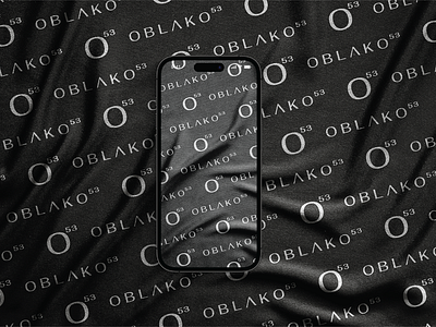 OBLAKO 53 brand identity branding design graphic design logo