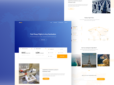 Flight Booking Website air airticket booking clean creative design flight minimal modern ticketbooking typography web website