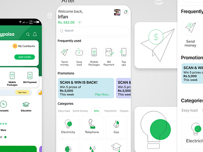 EasyPaisa UI/UX