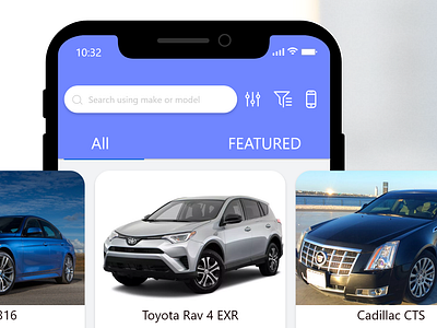 Sell Your Car adobe xd automobile branding car app clean app creative design design seller ux design