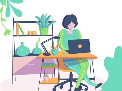 Office illustration