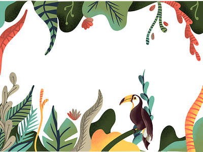 Aurea brand illustration nature