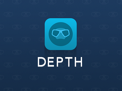 Depth app ident app diving icon ident ios scuba