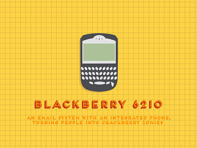 Black Berry 6210
