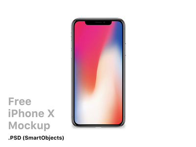 iPhone X Mockup Free