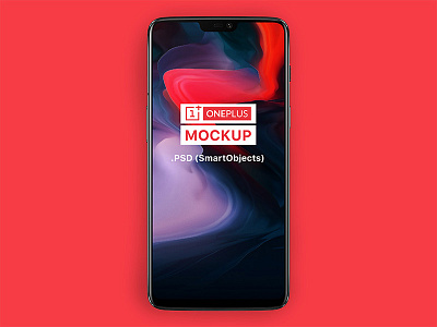 OnePlus 6 Android Phone Mockup - Free android free freebie google mobile mockup oneplus oneplus6 phone ui ux