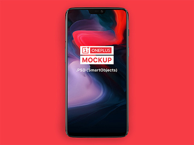 OnePlus 6 Android Phone Mockup - Free