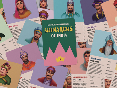 Monarchs of India — Trump Card Game