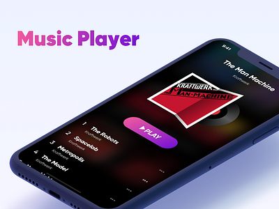 Music Player music player night mode