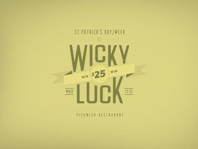 St. Patrick's Day Promo