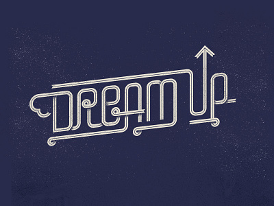 Dream Up type typography