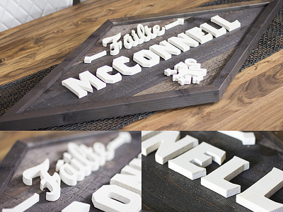 Failte // Exterior Wood Sign cnc diamond failte ireland sign welcome wood