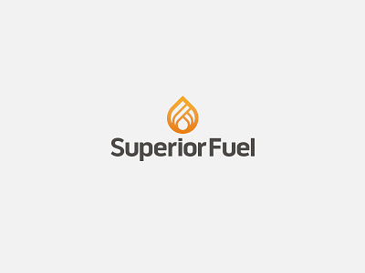 Superior Fuel // Logo icon logo propane warm