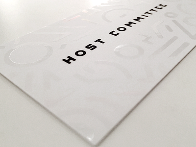 Host Committee - BC (new) branding business cards