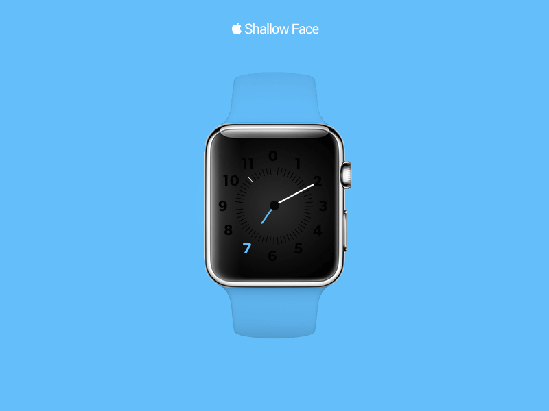 Shallow Face apple watch face