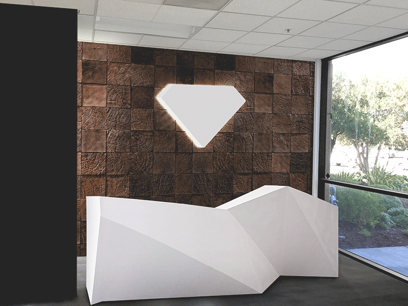 New Reception Design Concept interior design office design reception design