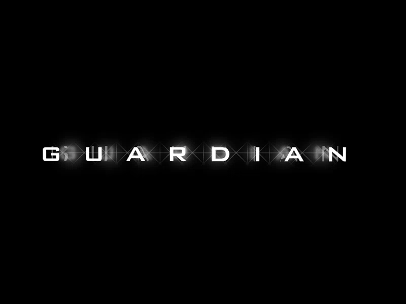 Guardian Logo 3d after effect animation motion graphic z axis