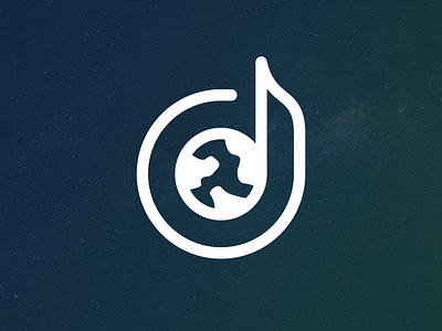 music_save_world logo music music app planet space космос лого логотип логтип музыка планета