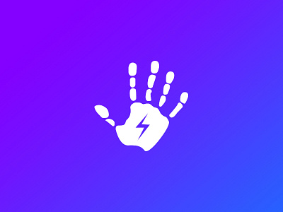 OK hand fitness hand logo personal logo