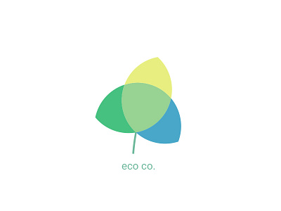 eco co. brand ecology logo nature