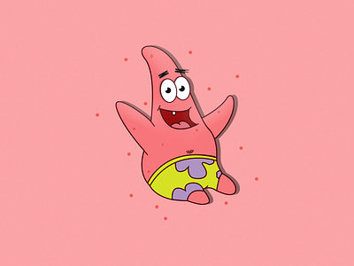 Patrick Star adobe illustration patrickstar