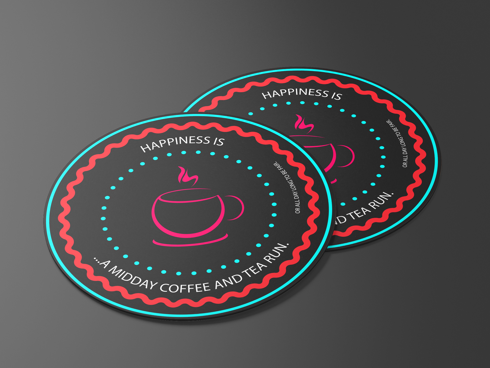 Drink Coaster designs themes templates and downloadable graphic