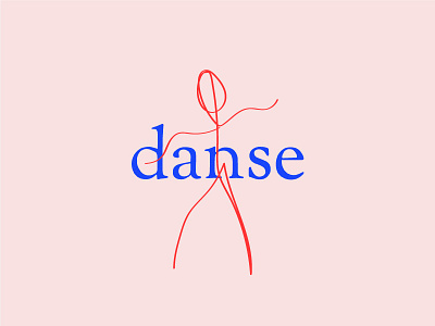 La danse 💃 design dribbble graphic illustration typography