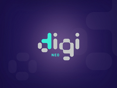 digi neo - gaming company brand identity