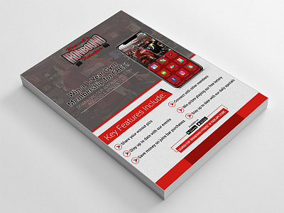 Flyer Design branding corporate flyer graphic design marketing poster professional flyer red flyer