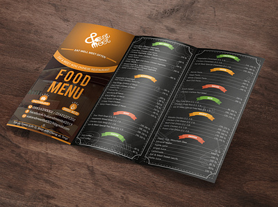 Food Menu Design branding design flyer food app food menu design graphic marketing menu design poster restaurant