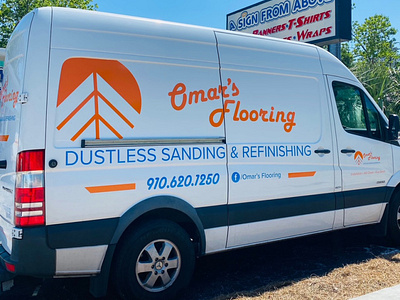 Omar's Flooring vehicle vinyl design & installation