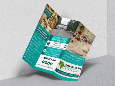 Bette Burruss Conference Center Brochure advertisement graphic design print design