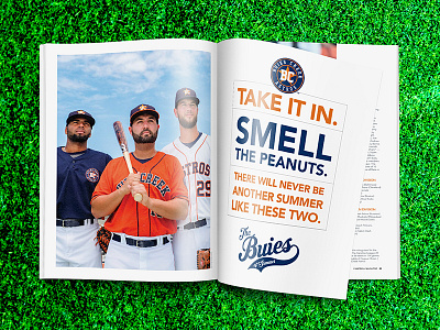 Buies of Summer baseball campbell magazine editorial graphic design magazine spread