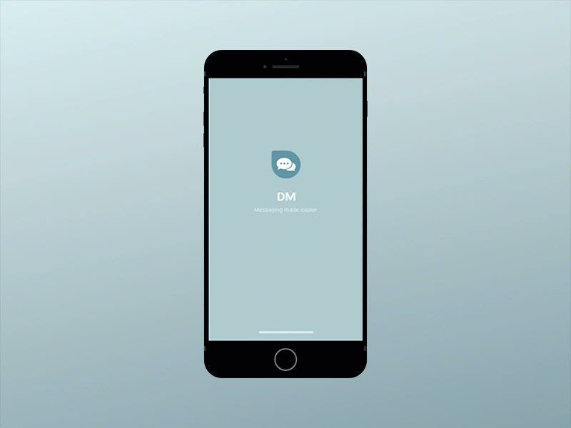 Daily UI #013 challenge daily ui dailyui direct messaging mobile ui ui design user interface ux ux design web design