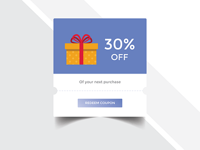 Daily UI #061 challenge coupon daily challange dailychallenge dailyui design ui uichallenge ux