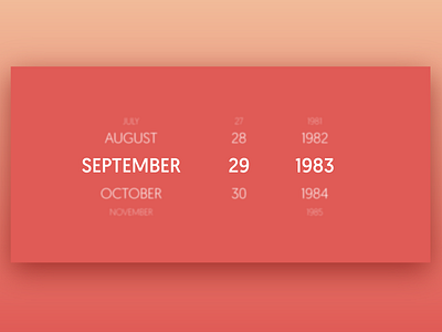 Daily UI #080 calendar challenge dailychallenge dailyui datepicker design interface ui uichallenge
