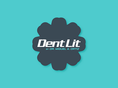 DENT LIT - Logo branding font lettering logo logodesign logotype minimal logo