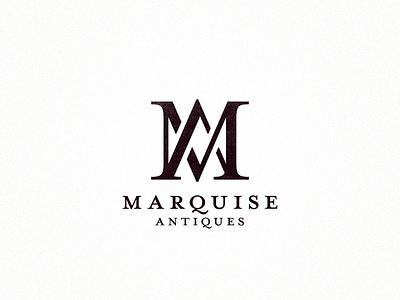 MARQUISE - Logo in process antique branding font lettering logodesign logotype minimal logo typogaphy typography vintage