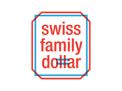 Swiss Family Dollar branding identity multiply packaging