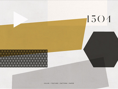 1504 Color + Pattern + Texture branding color environment identity paper style guide texture