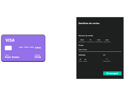 #002 checkout credit card form payment