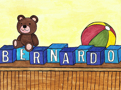 watercolor for a child art baby brush brushlettering child draw frame handlettering handmade handtype illustration lettering paint posca type watercolor