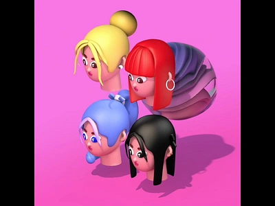 BLACKPINK 3d animation blackpink c4d kpop