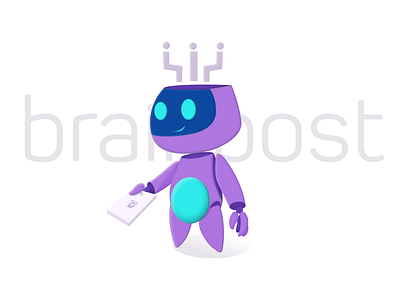 Robot Mascot Concept by Wilfison Batista on Dribbble