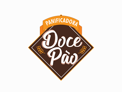 Doce Pão Bakery bakery bakery logo brand branding bread design icon illustration logo vector